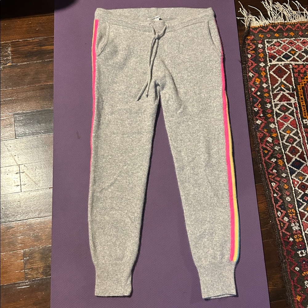 Autumn Cashmere, 100% cashmere joggers. S